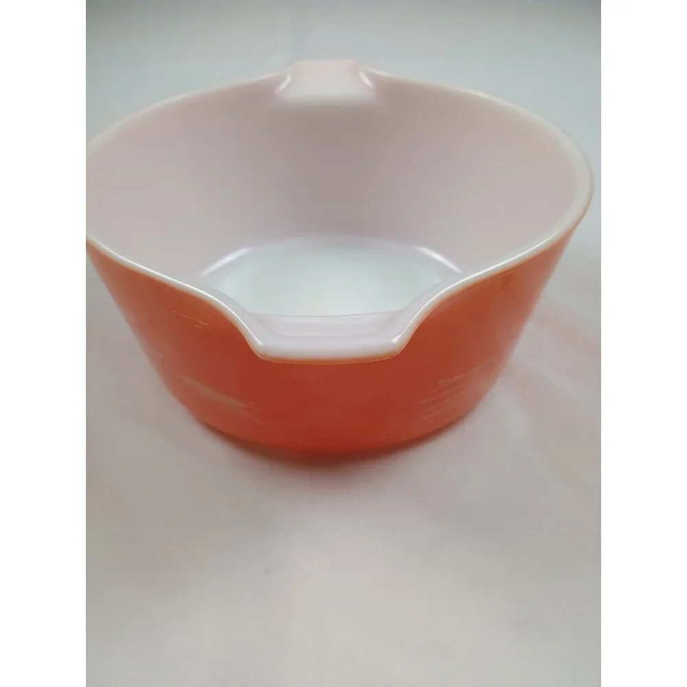 VTG Pyrex Autumn Harvest Casserole Dishes 2pc Set W Lids 475-B 2.5L 474-B 1.5L